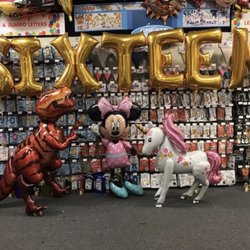 Party Fair - they carry large letters and large stand alone balloons