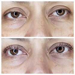 Lashes By Bava - Before and after