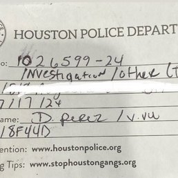 The police report they ignored.