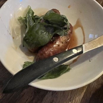 Starbelly - house made thai spiced pork sausage - New American Near Me - San Francisco, California Starbelly - house made thai spiced pork sausage - New American Near Me - San Francisco, California