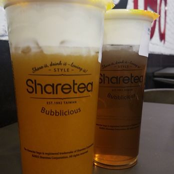Sharetea - Mango green tea creama and wintermelon tea creama $4.50 + tax each - Coffee & Tea Near Me - Sandy Springs, Georgia Sharetea - Mango green tea creama and wintermelon tea creama $4.50 + tax each - Coffee & Tea Near Me - Sandy Springs, Georgia