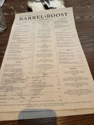 Menu photo 5 Nicholas Barrel & Roost Red Bank, NJ