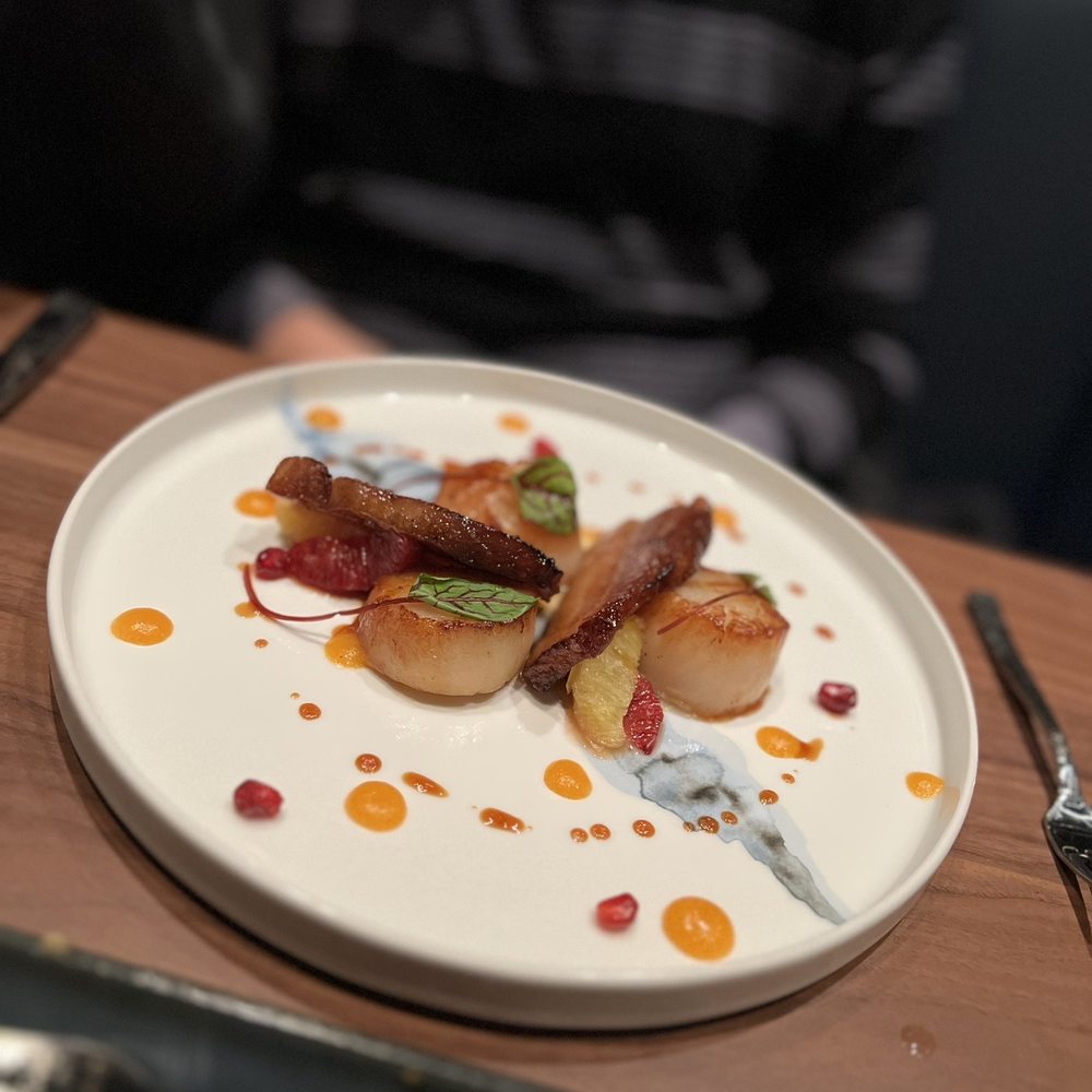Ramsay's Kitchen - Pan seared scallops - New American Near Me - Las Vegas, Nevada