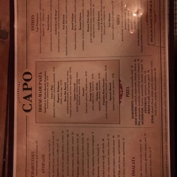 Capo Restaurant - Bars Near Me - Boston, Massachusetts