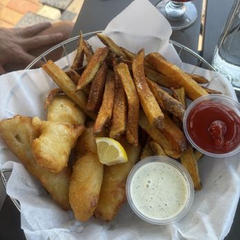12 Degree Brewing - Fish & Frites. My husband loved it! - Pizza Near Me - Louisville, Colorado