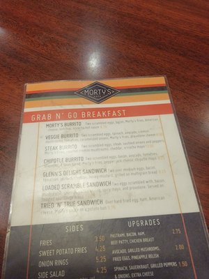 Menu photo 2 Morty's Cafe - St George St. George, UT Menu photo 2 Morty's Cafe - St George St. George, UT
