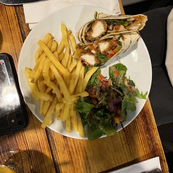 the bramble restaurant - Chicken Chili Wrap - British Near Me - Hamilton, SLK