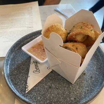 Borough - Smoked Salmon Wontons - New American Near Me - Minneapolis, Minnesota Borough - Smoked Salmon Wontons - New American Near Me - Minneapolis, Minnesota