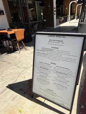 Menu photo 1 Beverly Bar Beverly Hills, CA