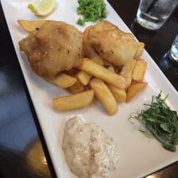 Fish and chips.