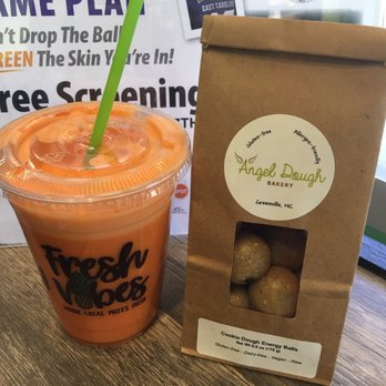 FreshVibes - Happy Harvest and Cookie Dough Energy Bites - Juice Bars & Smoothies Near Me - Greenville, North Carolina