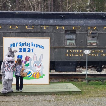 New Hope Valley Railway - Easter Bunny set up - Museums Near Me - New Hill, North Carolina New Hope Valley Railway - Easter Bunny set up - Museums Near Me - New Hill, North Carolina