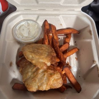 Oakley Tavern - Fish and Chips (Sweet potato fries) - Kebab Near Me - Oakley, California Oakley Tavern - Fish and Chips (Sweet potato fries) - Kebab Near Me - Oakley, California
