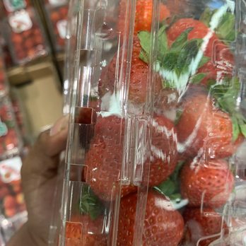 Meijer - Molded strawberries (look closer to the lid) - Grocery Near Me - Allen Park, Michigan