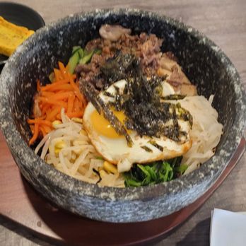 Tofu K Food BBQ - Dolsot bibimbap. Delicious! - Korean Near Me - Anaheim, California