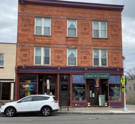 Photo of Equal Grounds Coffee House - Rochester, NY, US. Front