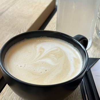 Codependent Cocktails + Coffee - Delicious latte - Cocktail Bars Near Me - Austin, Texas