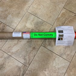 GLoomis - This is the package my rods arrived in. Per their instructions, I am to reuse this package to return my disabled rods.