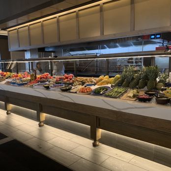 Fogo de Chão - Fogo cold bar (salads, cold cut meats, cheeses, fruits and vegetables) - Brazilian Near Me - Elmhurst, New York Fogo de Chão - Fogo cold bar (salads, cold cut meats, cheeses, fruits and vegetables) - Brazilian Near Me - Elmhurst, New York
