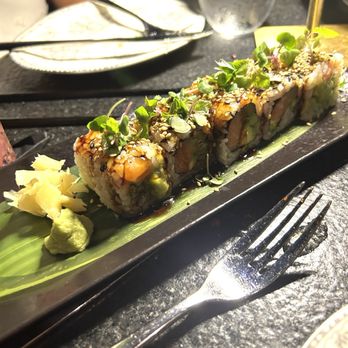Salty Flame - *Salmon Avocado Roll - Asian Fusion Near Me - Miami, Florida Salty Flame - *Salmon Avocado Roll - Asian Fusion Near Me - Miami, Florida