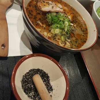 Ramen Isshin - Black sesame tan tan ! - Ramen Near Me - Toronto, Ontario