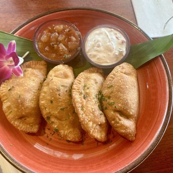 Bahama Breeze - Beef Empanadas (4) - Seafood Near Me - Altamonte Springs, Florida Bahama Breeze - Beef Empanadas (4) - Seafood Near Me - Altamonte Springs, Florida
