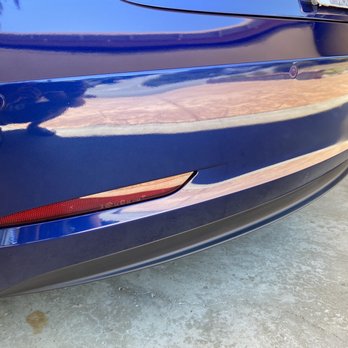 The Paint Doctor - Tesla back Bumper - Body Shops Near Me The Paint Doctor - Tesla back Bumper - Body Shops Near Me