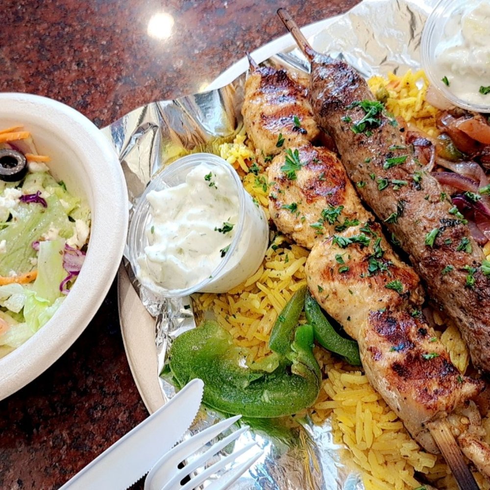 Petra Cafe | Downtown - Mixed kebab & salad - Greek Near Me - Indianapolis, Indiana Petra Cafe | Downtown - Mixed kebab & salad - Greek Near Me - Indianapolis, Indiana