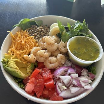 Nutmeg's Cafe - Avocado Shrimp Buddha Bowl - Cafes Near Me - Sebring, Florida Nutmeg's Cafe - Avocado Shrimp Buddha Bowl - Cafes Near Me - Sebring, Florida