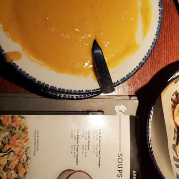 Red Lobster - Lobster bisque. Compare to menu - Seafood Near Me - Bronx, New York