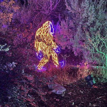 River Of Lights - Bigfoot found! - Festivals Near Me - Albuquerque, New Mexico