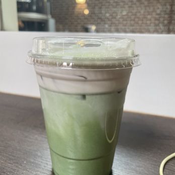 Golden State Coffee Roasters - Matcha latte with strawberry foam - Coffee Roasteries Near Me - Placentia, California Golden State Coffee Roasters - Matcha latte with strawberry foam - Coffee Roasteries Near Me - Placentia, California