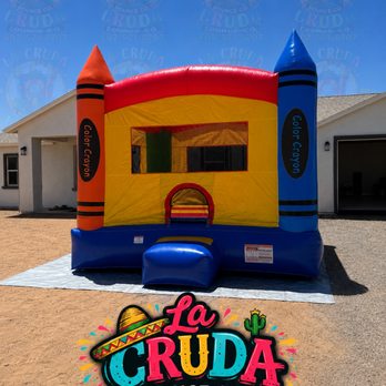 La Cruda Bounce Company - Crayon Bounce House in Tonopah AZ! - Bounce House Rentals Near Me - Youngtown, Arizona La Cruda Bounce Company - Crayon Bounce House in Tonopah AZ! - Bounce House Rentals Near Me - Youngtown, Arizona
