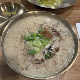 Perilla Seed Kalguksu 들깨칼국수 Perilla Seed Kalguksu 들깨칼국수