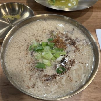 Onki - Perilla Seed Kalguksu 들깨칼국수 - Korean Near Me - Torrance, California Onki - Perilla Seed Kalguksu 들깨칼국수 - Korean Near Me - Torrance, California