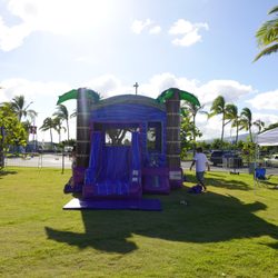 Bouncing HI Inflatables - Island themed bounce house at a super affordable price!