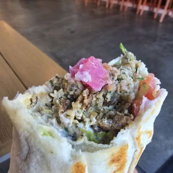 Fufu's - Falafel wrap - Mediterranean Near Me - Redlands, California