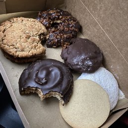 Couldn't even get a picture of my cookies before I started sampling Couldn't even get a picture of my cookies before I started sampling