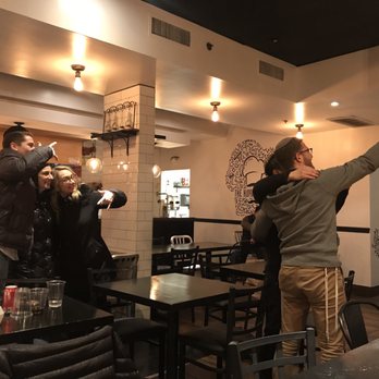The Humble Toast - Couples and waiter taking photo together. - Sandwiches Near Me - Teaneck, New Jersey The Humble Toast - Couples and waiter taking photo together. - Sandwiches Near Me - Teaneck, New Jersey