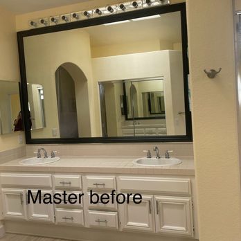 Giza Granite and Quartz - Master bath before - Countertop Installation Near Me - Temecula, California Giza Granite and Quartz - Master bath before - Countertop Installation Near Me - Temecula, California