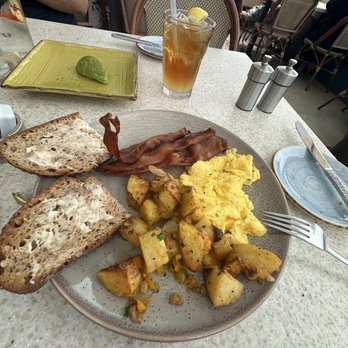 Poseidon On The Beach - Breakfast plate - Seafood Near Me - Del Mar, California Poseidon On The Beach - Breakfast plate - Seafood Near Me - Del Mar, California