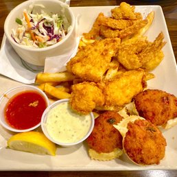 Shrinking portions Seafood Combo Platter* Shrinking portions Seafood Combo Platter*