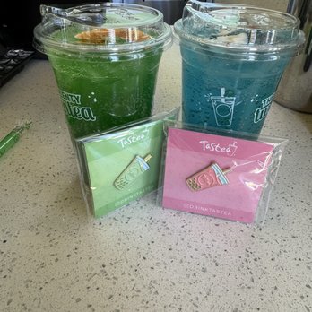 Elite Experience: Tastea, Anaheim - My 2 drinks with pins - Yelp Events Near Me - Anaheim, California