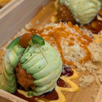 Oh Baby Sushi - Avocado ball - Vegetarian Near Me - Sunnyvale, California Oh Baby Sushi - Avocado ball - Vegetarian Near Me - Sunnyvale, California
