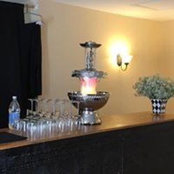 Punch Fountain with Signature Drink in the carriage house at Abilena Plantation