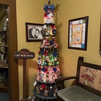 Glendora Continental - A perpetual "Xmas" tree made of booze bottles - Lounges Near Me - Glendora, California Glendora Continental - A perpetual "Xmas" tree made of booze bottles - Lounges Near Me - Glendora, California