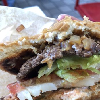 In-N-Out Burger - My tomato is thicker than the meat patty - Fast Food Near Me - Baldwin Park, California In-N-Out Burger - My tomato is thicker than the meat patty - Fast Food Near Me - Baldwin Park, California