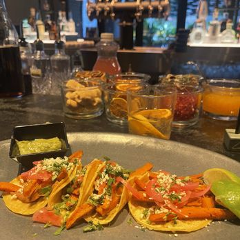 La Popular - Roasted Veggie Tacos - deliciously nutritious ($9 HH special) - Mexican Near Me - Porter Ranch, California