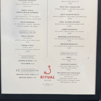 Ritual Coffee Roasters - 12/6/25 - Coffee & Tea Near Me - Napa, California