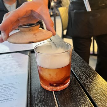 Latitude 34 - Smoked Old Fashioned - double shot for me - New American Near Me - Camarillo, California Latitude 34 - Smoked Old Fashioned - double shot for me - New American Near Me - Camarillo, California